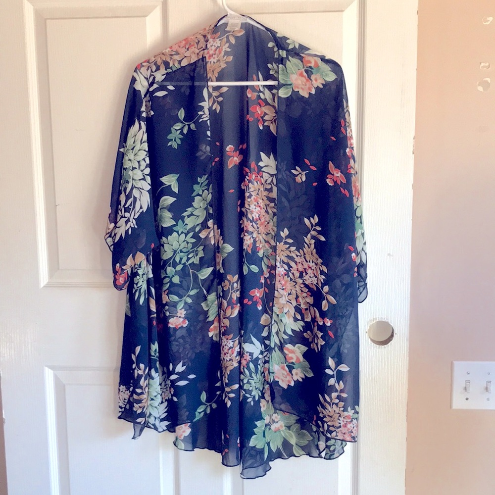 Emory Park Chiffon Cardigan
